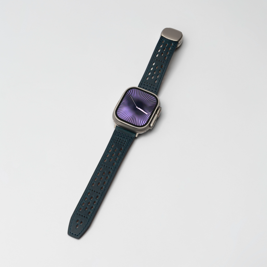 Breathable Leather Band for Apple Watch
