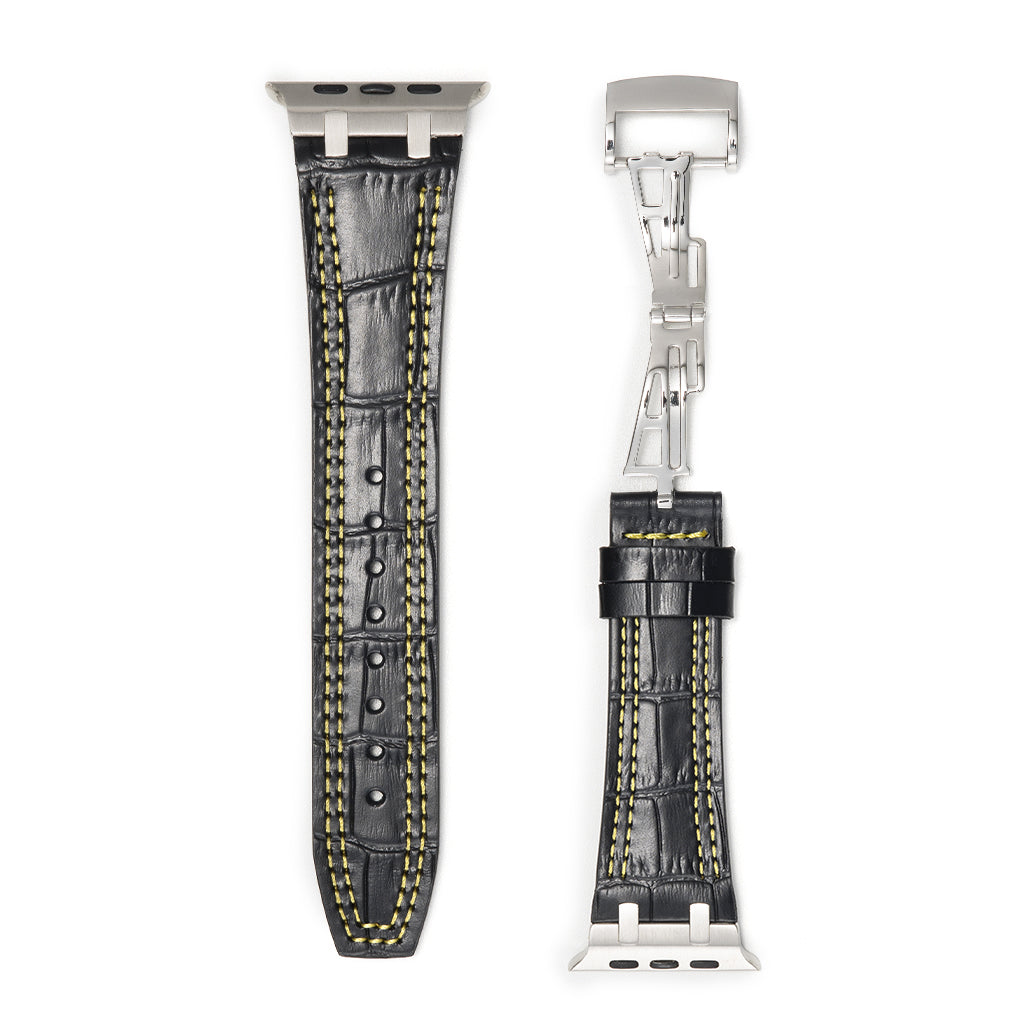 Bamboo Leather Deployment Strap | AP-Inspired