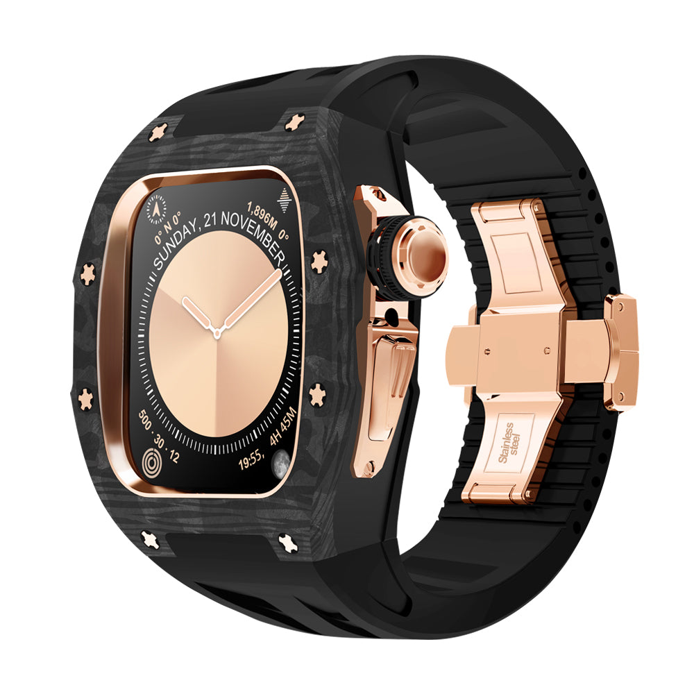 RM7013 Carbon Fiber Case Retrofit Kit For Apple Watch