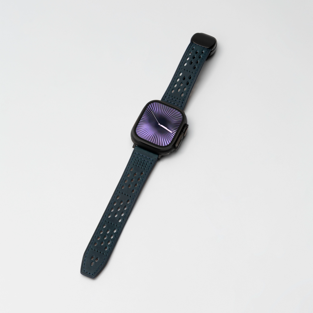 Breathable Leather Band for Apple Watch