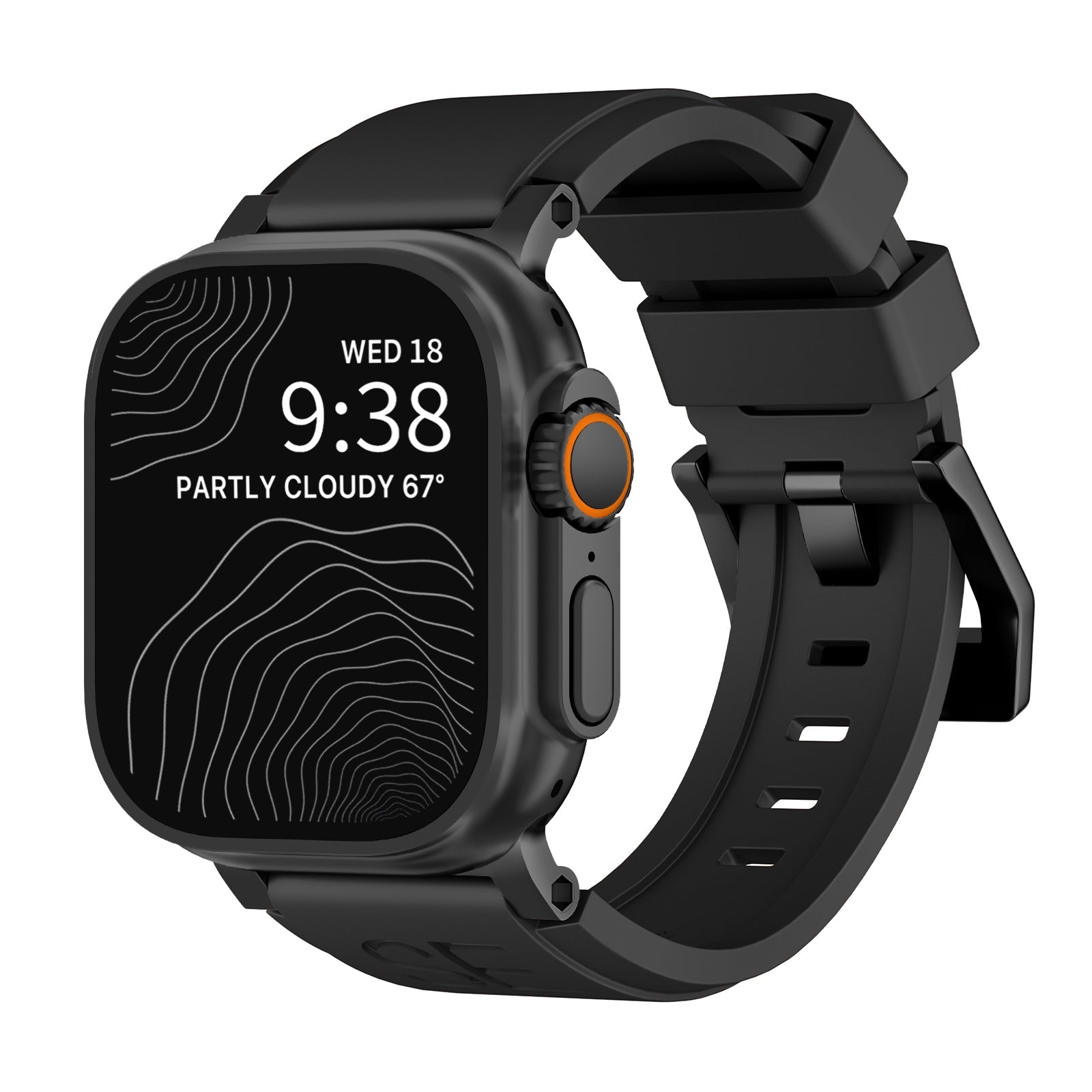 Ultra-Wide Sports Band For Apple Watch Ultra