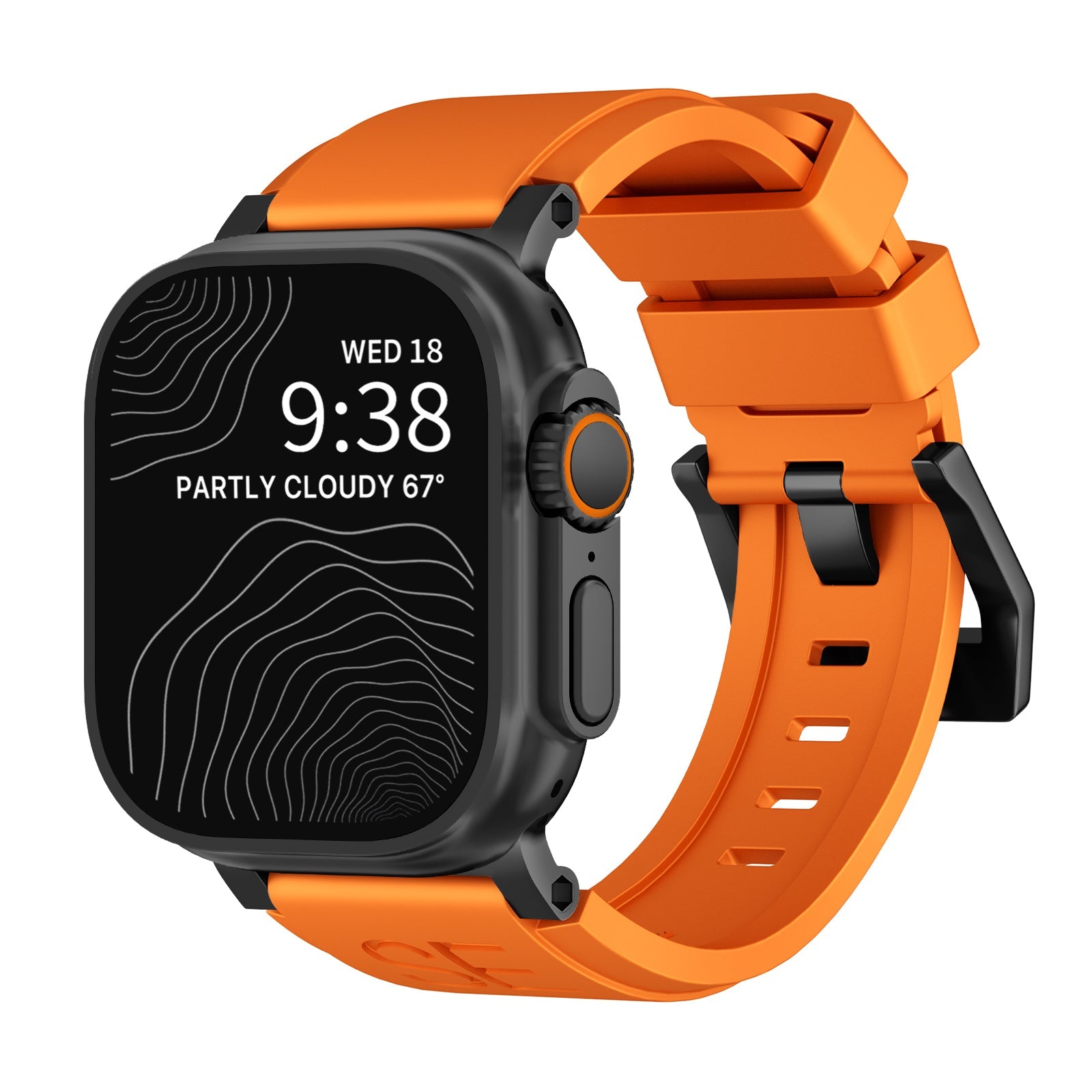 Ultra-Wide Sports Band For Apple Watch Ultra