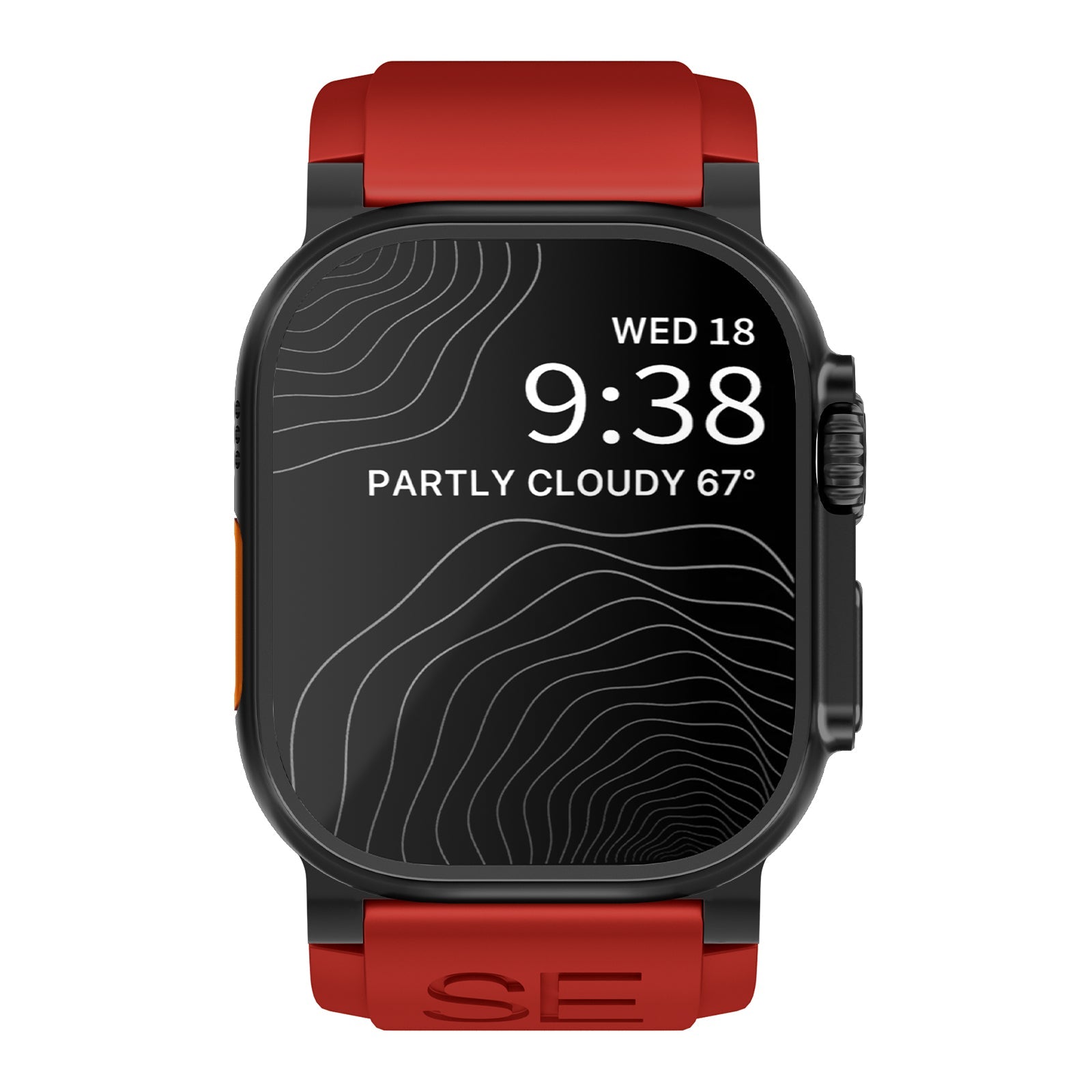 Ultra-Wide Sports Band For Apple Watch Ultra