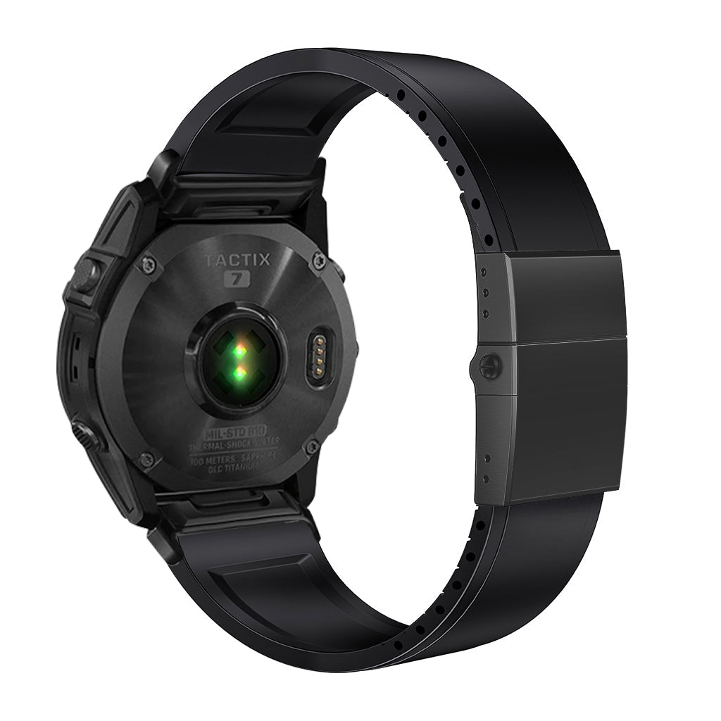 The Shark — Fine Watchmaking Grade FKM Garmin Watch Band